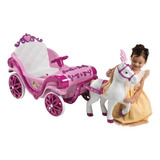 Carro Elétrico Infantil Bateria Crianças Princesa Menina