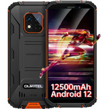 Oukitel Wp18 Pro,12500mah Rugged Smartphone,ip68 Waterproof Rugged Phones,5.93 Inches Hd+ 4gb+64gb/1tb Expansion,android 12-naranja A