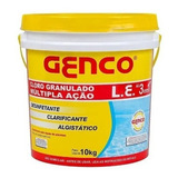 Balde Cloro Granulado 3 Em 1 Multi Ação 10kg Genco