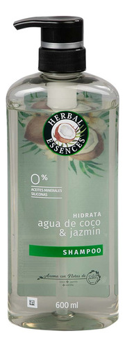  Shampoo Herbal Essences Agua Coco Y Jaz 600 Ml