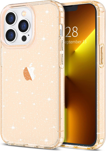 Funda Hython Para iPhone 13 Pro Max-gold Glitter