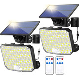 Luces Solares Al Aire Libre, 118 Led Solar Sensor De Mo...