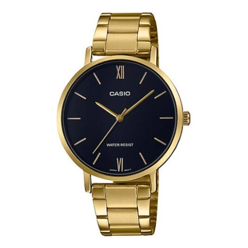 Relógio Feminino Casio Mtp-vt01g-1budf Dourado