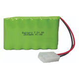 Bateria Recarreg. Nimh 7,2v 2500mah Conector Tamiya - Rontek