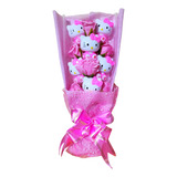 Bouquet Ramo De Rosas Hello Kitty Sanrio Regalo