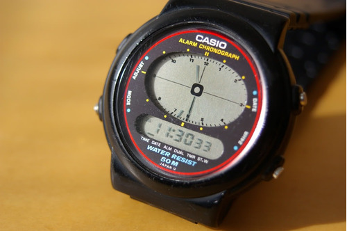 Relogio Vintage Casio Ae-30w - Alarm Crono (1989)