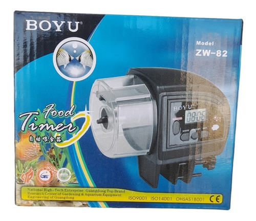 Alimentador Automático Digital Boyu Zw 82 Para Peces Acuario