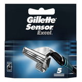Lâminas De Barbear Masculinas Gillette Sensor 5 Refis
