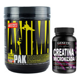 N°1 Anabol Animal Pak Universal Creatina Monohidrato Genetic