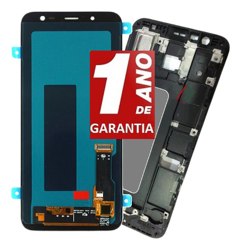 Frontal Completa + Aro Para Ga!axv J4 Core J410 Tela Display