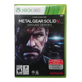 Metal Gear Ground Zeroes Xbox 360