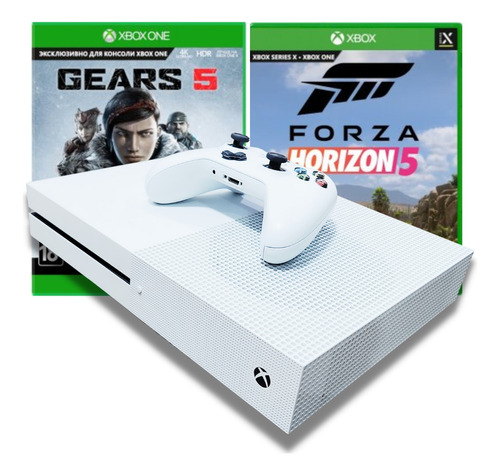 Xbox One S Edição Branca - Garantia E Nota Fiscal Inclusas
