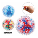 02 Bolinha Bola De Gel Relaxante Anti Stress Fidget Toys