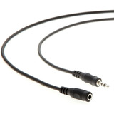 Cable De Extension Audio Estereo M/f 3,5 Mm | Negro, 7,62 M