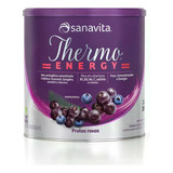 Suplemento Sanavita Thermo Energy Frutas Roxas Pote De 300g