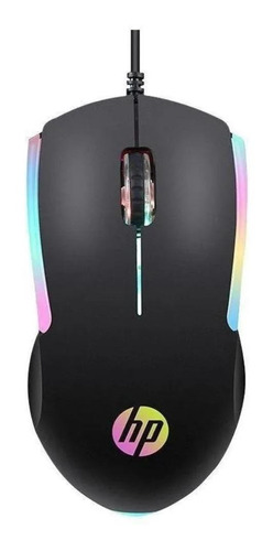 Mouse Alambrico Hp  M160 Negro Para Juego