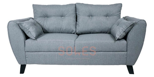 Sillon 2 Cuerpos Sofa Living Nórdico Estilo Vintage 