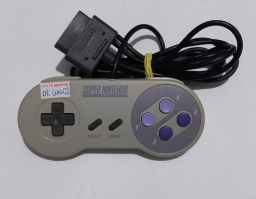 Controle Original Usado Super Nintendo