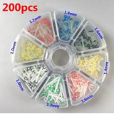 200 Pieces/set Dental Fiber Crystal Post Quartz Den