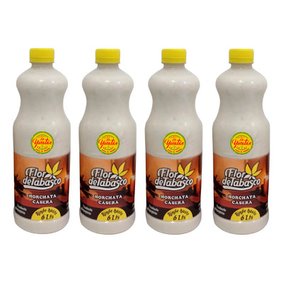 4 Horchatas Flor De Tabasco De 700ml | MercadoLibre