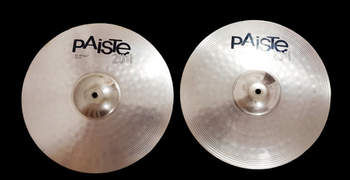 Hi Hat 14  Paiste 201 Bronze Como Nuevo 