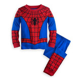 Spider-man Boy Pijama Juego De Rol 1-7a Traje Para Niño