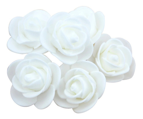 Flores Rosas En Foamy 3 Cm - Rosas En Foami X 300 Unidades