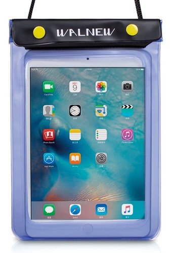 Funda Impermeable Universal Azul Para Kindle Oasis/iPad M...