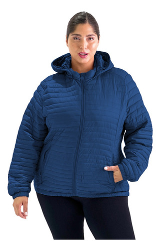 Campera Mujer Ultra Liviana Con Bolsita Impermeable 