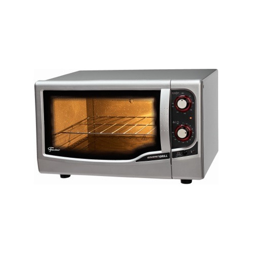 Forno Elétrico Fischer Gourmet Grill Bancada 44l Prata 220v