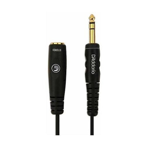 D'addario - Cable Alargador Para Audífonos, Hembra De 1/4