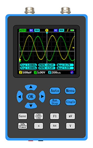 Osciloscopio Portátil Lepmerk Dso2512g Con Pantalla De 120 M