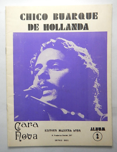 Chico Buarque De Holanda - Cara Nova Album 2 - Partituras