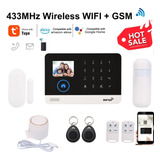  433mhz Wireless Wifi + Gsm Sistema De Seguridad De Alarma