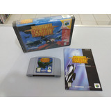 Aero Fighters Assault Caixa Locadora Manual Nintendo 64 N64 