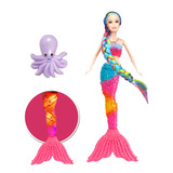 Barbie Juguetes Sirenas Twinkle Lights Mermaid Barbie Sirena