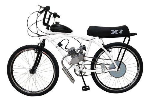 Bicicleta Motorizada 80cc  Banco Xr Freio E Garfo Simples 