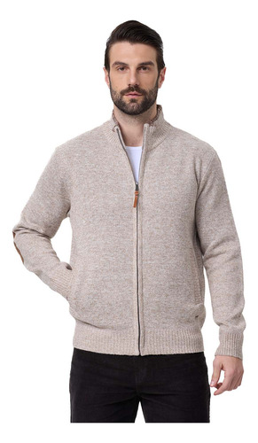 Sweater Hombre Forrado Camel Oscuro Fashion's Park