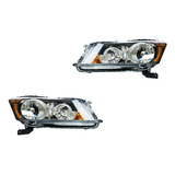 Par Faros Honda Accord 08/12 Depo