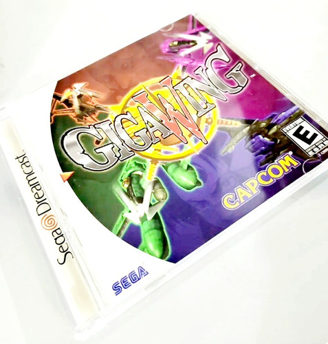 Giga Wing Sega Dreamcast Original Americano Capcom Raro!