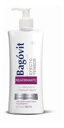 Emulsión Reafirmante Bagovit Efecto Tensor X 350 Ml