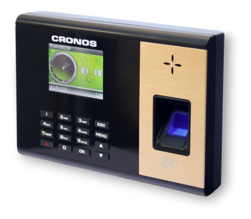 Reloj Cronos Huella Control Horario Asistencia Accesos 