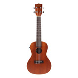 Ukelele Kala Concierto Ka-ce Satinado Caoba Eléctrico)