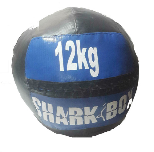 Medicine Ball De Lona- 12kg- Shark Box Tipo Dinamax Crossfit