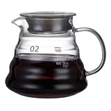 Servidor De Café Jarra Vidrio Server Para Metodos 500ml