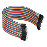 40 Jumpers Macho X Macho De 200mm Para Arduino Ou Pic