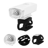 300 Lumens Luz Delantera Blanca Bici Usb Recargable 3 Modos