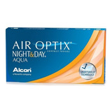 Lentes De Contato Air Optix Night & Day Aqua - Brinde Estojo