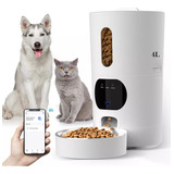 Dispensador Automático Para Mascotas Cámara, 5g & 2.4g Wifi
