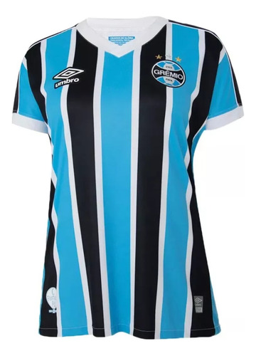 Camisa Feminina Grêmio Oficial 2023 (torcedora) Pronta Entre